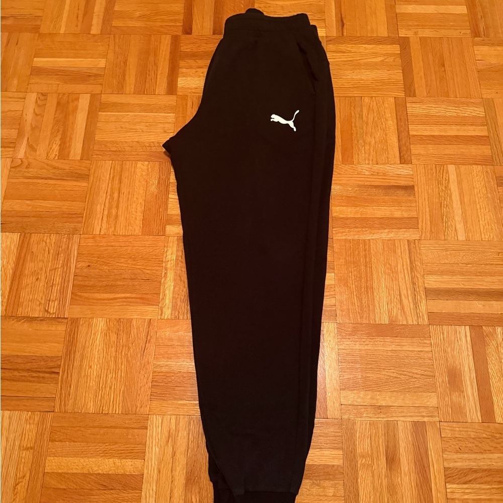 Puma  Black Jogger Pants.